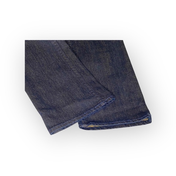 new Denim of Virtue ㋛ Y2K Justice Lurex Metallic Slim Jeans ㋛ Back Flap Pockets - Picture 11 of 16